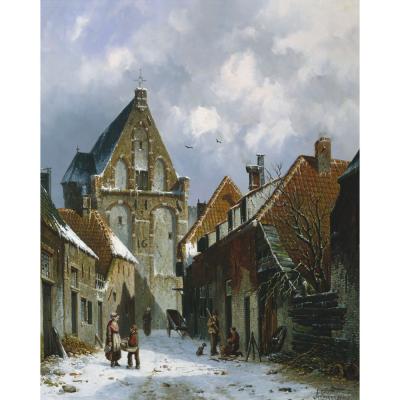 Adrian's Everest – Dutch Street Snow Scene